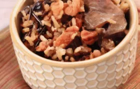 Instant Pot Wild Rice with Mushrooms - A Hearty and Flavorful Dish