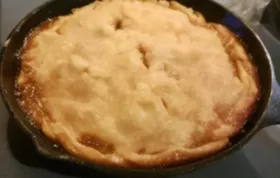 Iron Skillet Apple Pie