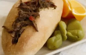 Italian-Style Beef Sandwiches