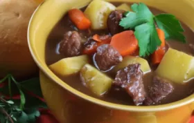 Jennifer's Burgundy Beef Stew Recipe