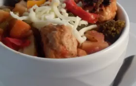 Jesse's Spicy Veggie and Turkey Meatball Stew