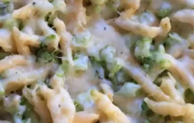 John's Broccoli and Ziti Casserole