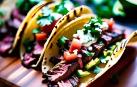 Juicy and Flavorful Grilled Skirt Steak Tacos