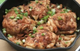 Keto Smothered Chicken Thighs
