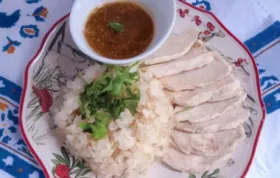 Khao Man Gai (Thai Chicken and Rice - Healthy Version)