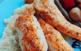 Kim's Lemon Baked Chicken Tenders