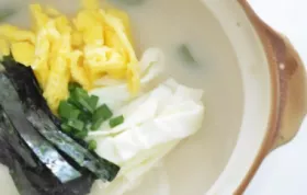 Korean Tteokguk Recipe | Rice Cake Soup