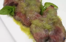 Lamb Chops with Mint Oil