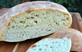 Learn how to make delicious Rustic Bread with this easy recipe.