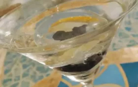Lemon-Blueberry Martini