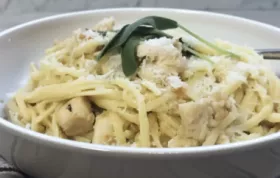 Linguine with Sage and Chicken