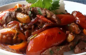 Lomo Saltado - Peruvian Steak Stir Fry