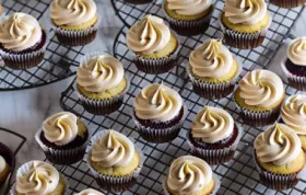 Luscious Lemon Cupcakes with Tangy Blackberry Buttercream