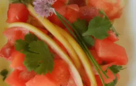 Malaysian Watermelon Salad