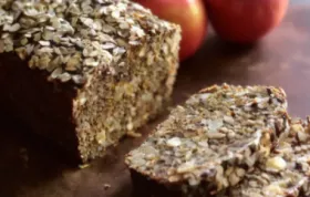 Maple and Apple Cider Oatmeal Bread