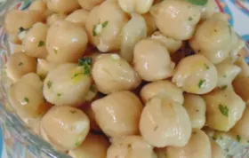 Marinated Chickpeas