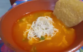 Mexican Chicken Soup with Garbanzo Beans (Caldo Tlalpeno)