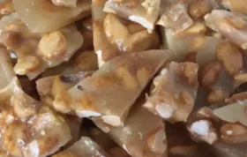 Microwave Peanut Brittle