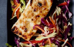 Miso Glazed Broiled Halibut: A Flavorful and Healthy Seafood Delight