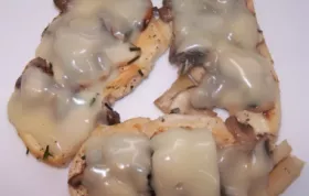 Mozzarella Mushroom Chicken