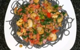 Naked Shrimp Pasta