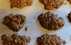 No Bake Peanut Butter Cookies