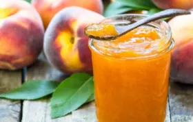 No Sugar Peach Preserves