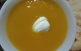 Not-Too-Sweet Sweet Potato Soup