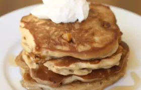 Oatmeal Scotchie Pancakes