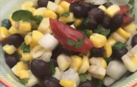 Oven-Roasted Corn and Black Bean Salsa