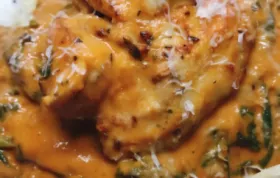 Pan-Fried Chicken Thighs with Creamy Tomato Sauce