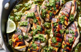 Pan-Seared Chimichurri Chicken - A Delicious and Tangy Argentinian-Inspired Dish