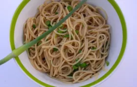 Pasta with Garlic Scapes