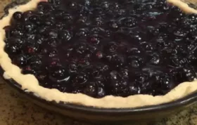 Patsy's Half-Baked Blueberry Pie