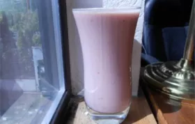 Peanut Butter and Jelly Smoothie