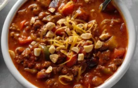 Peanut Butter Chili