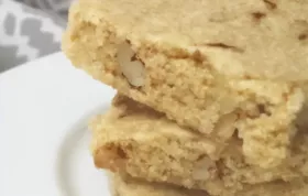 Pecan-Cardamom Bar Cookies