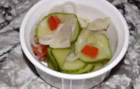 Pickled Herring and Cucumber Salad Recipe