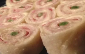 Pineapple and Ham Pinwheels