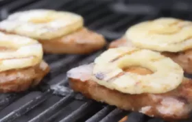 Pineapple Grilled Pork Chops