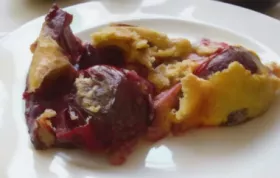 Plum-Clafouti