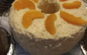 Poppy Seed Chiffon Cake