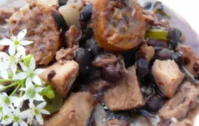 Pork and Black Bean Stew