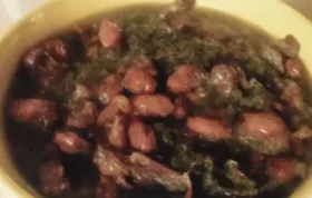 Portuguese Beans with Kale and Linguica