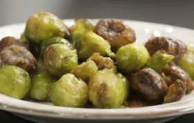 Praline Chestnuts and Sprouts