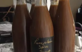 Pumpkin Spice Latte Coffee Syrup