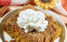 Pumpkin Streusel Coffee Cake