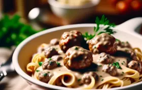 Quick and Delicious Meatball Stroganoff Recipe