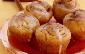 Quick and Easy 8-Minute Mini Cinnamon Rolls