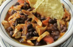 Quick and Easy Cheater's Chicken Chili Recipe